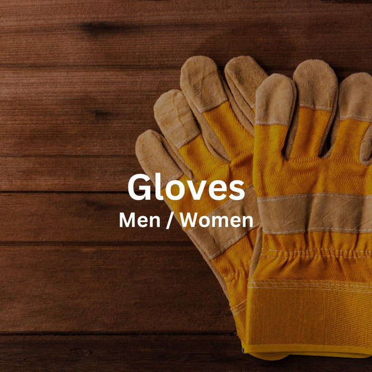 Men's gloves in leather, wool, and thermal materials for every season.