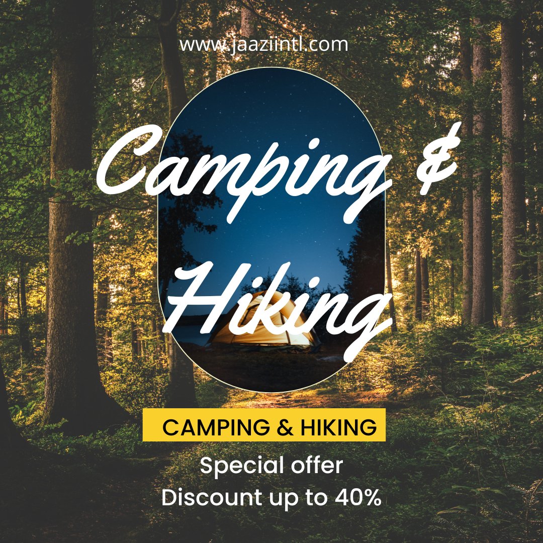 Camping & Hiking - Jaazi Intl