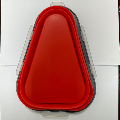 Silicone Folding Pizza Crisper Can Be The Same And Practical