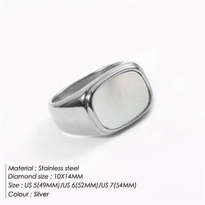 Stainless Steel Ring Women RingsCouple Matching