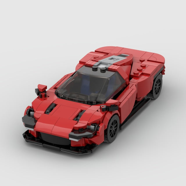 Ferrari Roma Racing Car Brick Toys