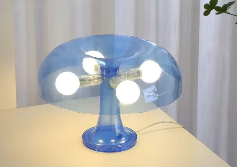 Lampe de table champignon rétro