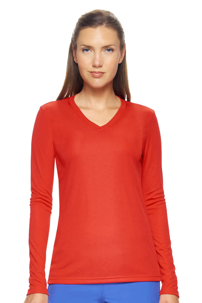 Women's DriMax™ V-Neck Long Sleeve Tech Tee