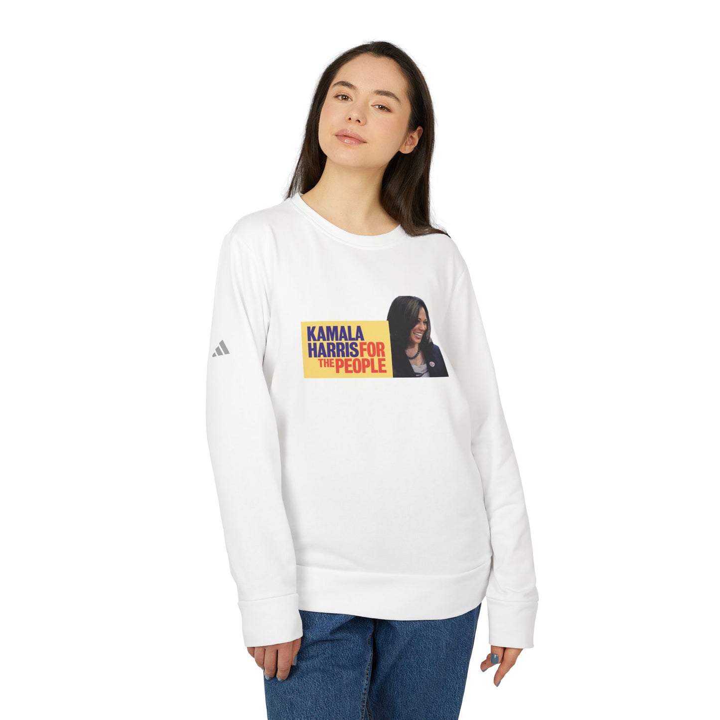 Kamala Harris for the People Unisex Fleece Crewneck Sweatshirt