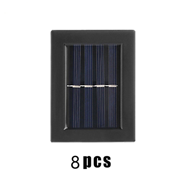 Solar Outdoor Garden Fence Decorative Wall Light