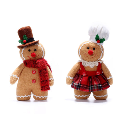 New Christmas Decoration Gingerbread Man Doll