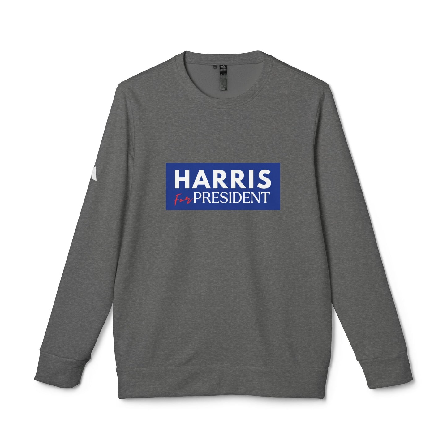 Harris for President Unisex Fleece Crewneck Sweatshirt