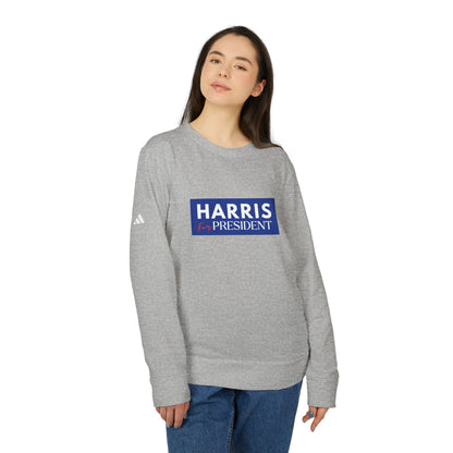 Harris for President Unisex Fleece Crewneck Sweatshirt