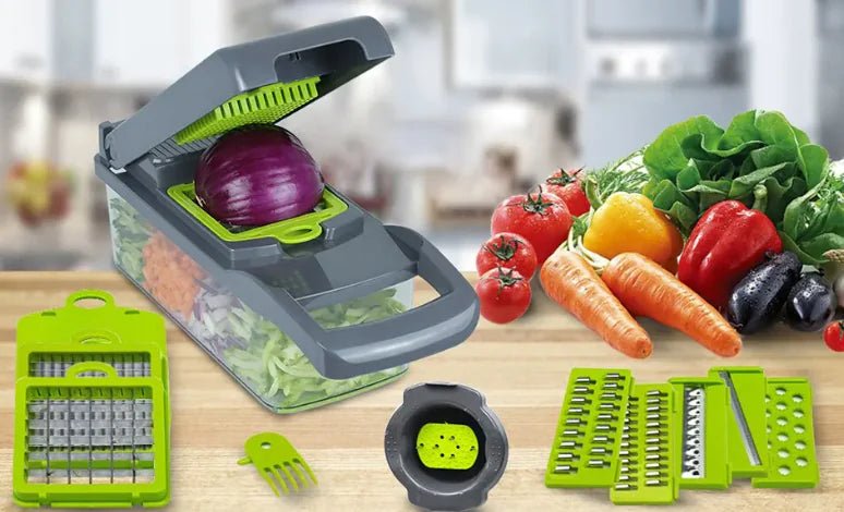 12 in 1 Multifunctional Vegetable Slicer Cutter Shredders - Jaazi Intl