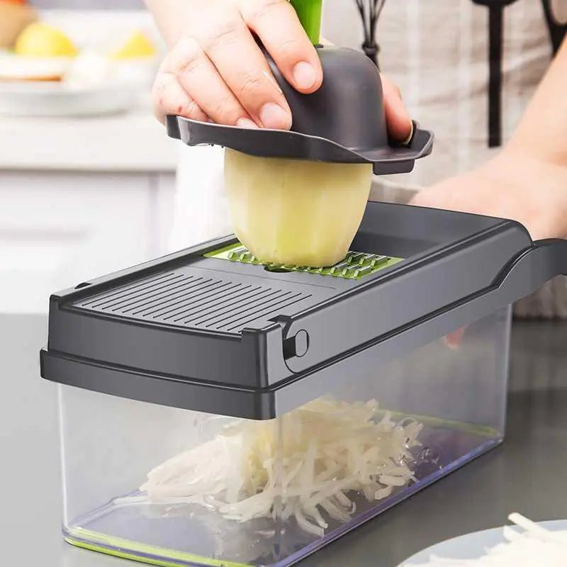 12 in 1 Multifunctional Vegetable Slicer Cutter Shredders - Jaazi Intl