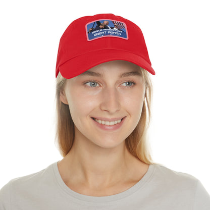 Make America Great Again Donald Trump Hat with Leather Patch (Rectangle)