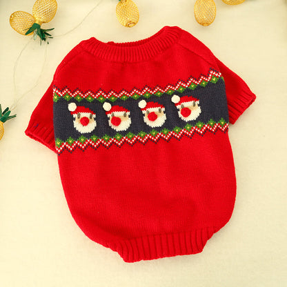 Fashion Sweater Sweater Lamb Fleece Warm Pet Clothes Pet Supplies Cat Clothes Dog Clothes Autumn And Winter