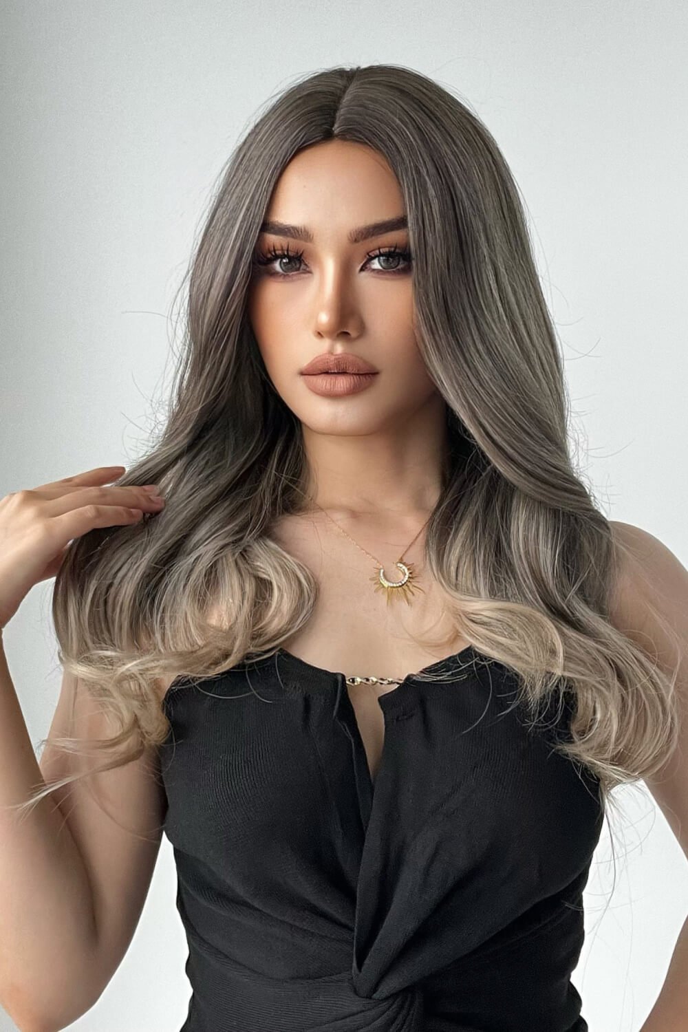 13*1" Full-Machine Wigs Synthetic Long Straight 24" - Jaazi Intl