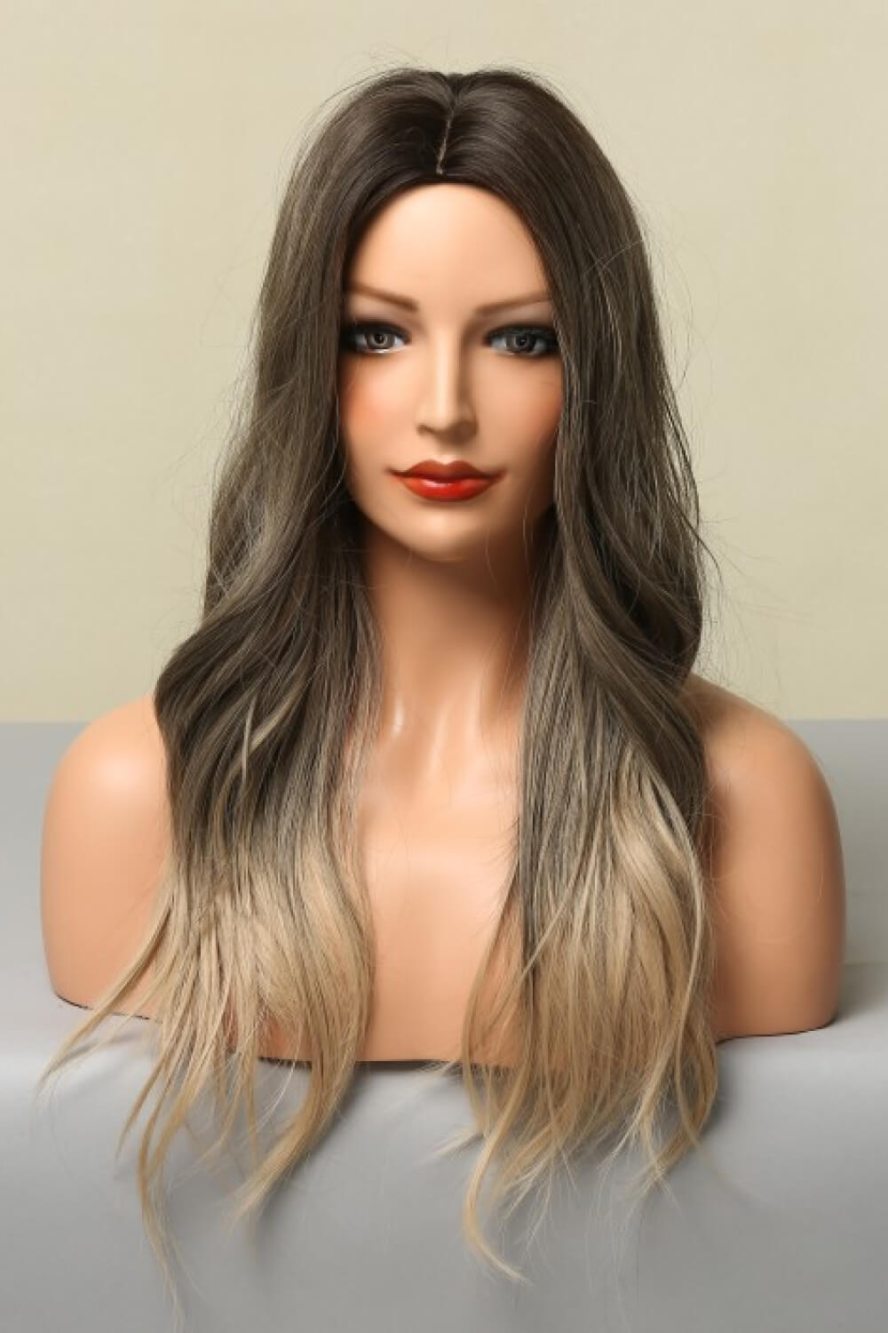 13*1" Full-Machine Wigs Synthetic Long Straight 24" - Jaazi Intl