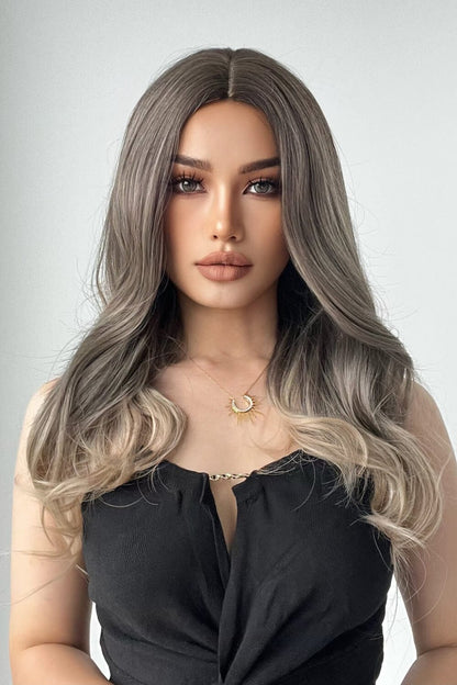 13*1" Full-Machine Wigs Synthetic Long Straight 24" - Jaazi Intl