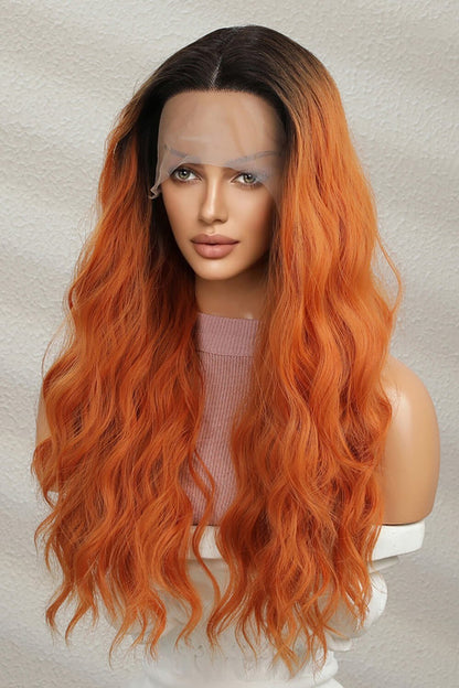 13*2" Lace Front Wigs Synthetic Long Wave 24" 150% Density - Jaazi Intl