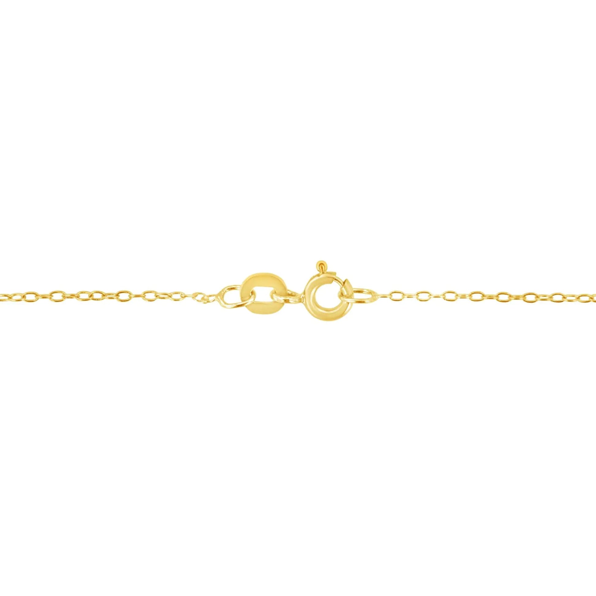 14K Yellow Gold Plated .925 Sterling Silver 4.0 Cttw Diamond Shadow Frame Heart 18" Pendant Necklace (J - K Color, I1 - I2 Clarity) - Jaazi Intl