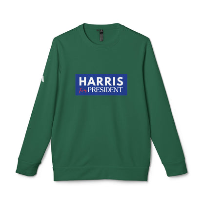 Harris for President Unisex Fleece Crewneck Sweatshirt