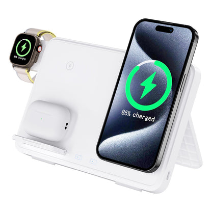 15W Three - in - one Wireless Charger - Jaazi Intl