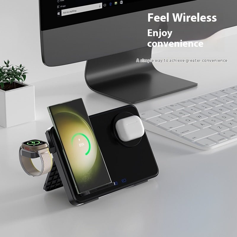 15W Three - in - one Wireless Charger - Jaazi Intl