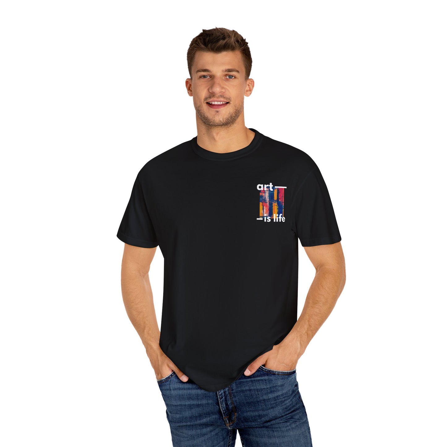 Stückgefärbtes Unisex-T-Shirt 