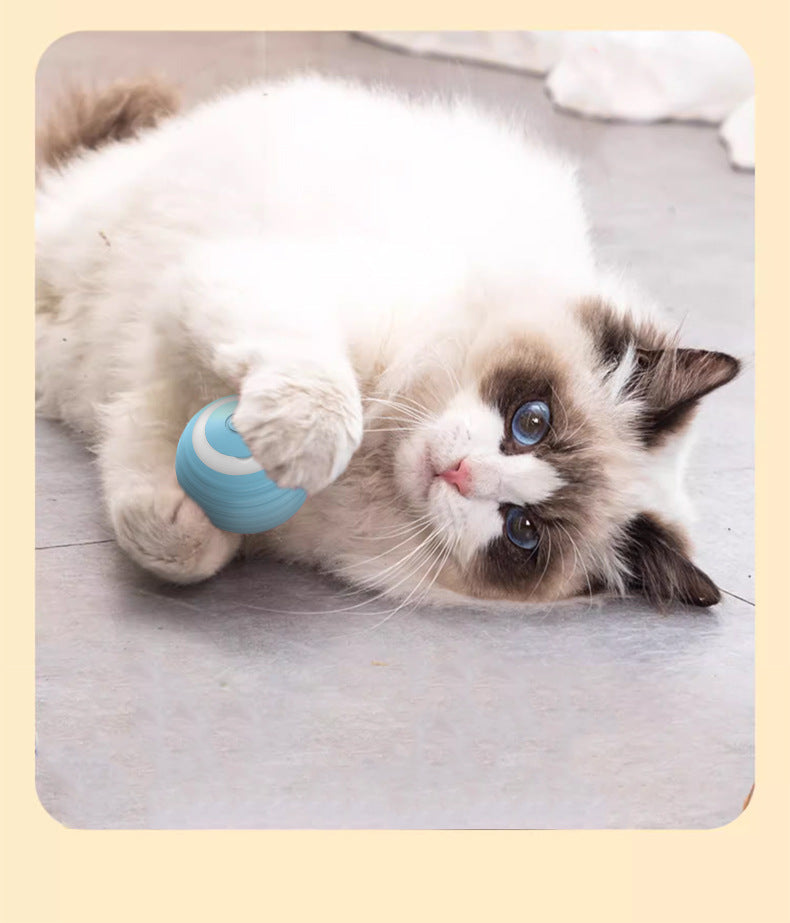 Pet Toy Automatic Cat Teasing Ball