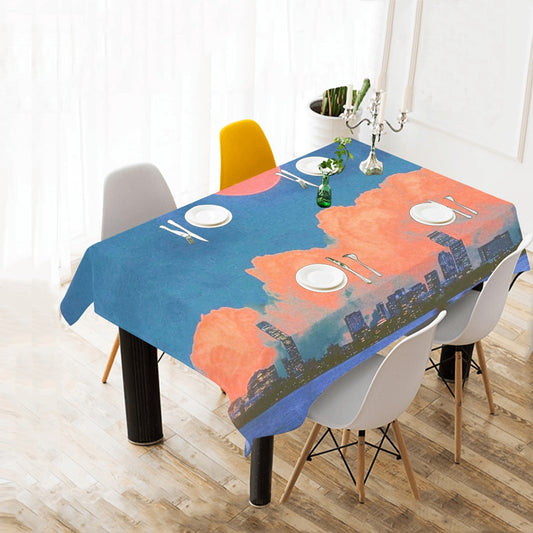 Nappe vue nature 90"x 60"