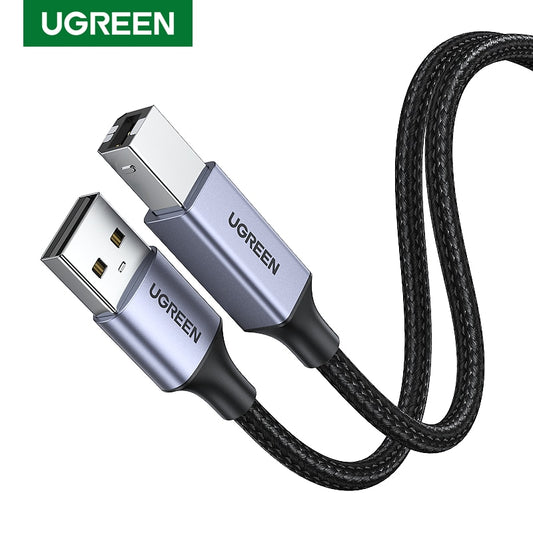 Câble d'imprimante USB Ugreen USB Type B mâle à A mâle USB 3.0 2.0 câble pour Canon Epson HP ZJiang imprimante d'étiquettes DAC USB imprimante 