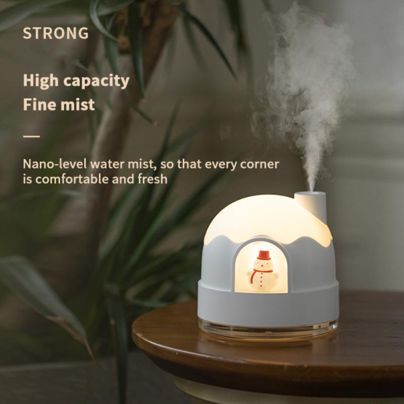 USB Igloo Humidifier With Heavy Fog Volume And Silent