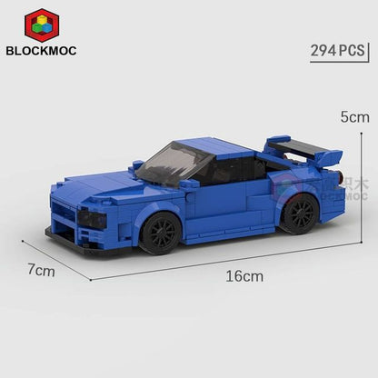 JDM Nissan Fast & Furious Blocks Toys