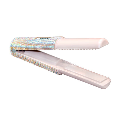 2 - In - 1 Electric USB Hair Straightening Brush Straightener Brush Multifunctional Comb Straightening Styler Hair Curler - Jaazi Intl