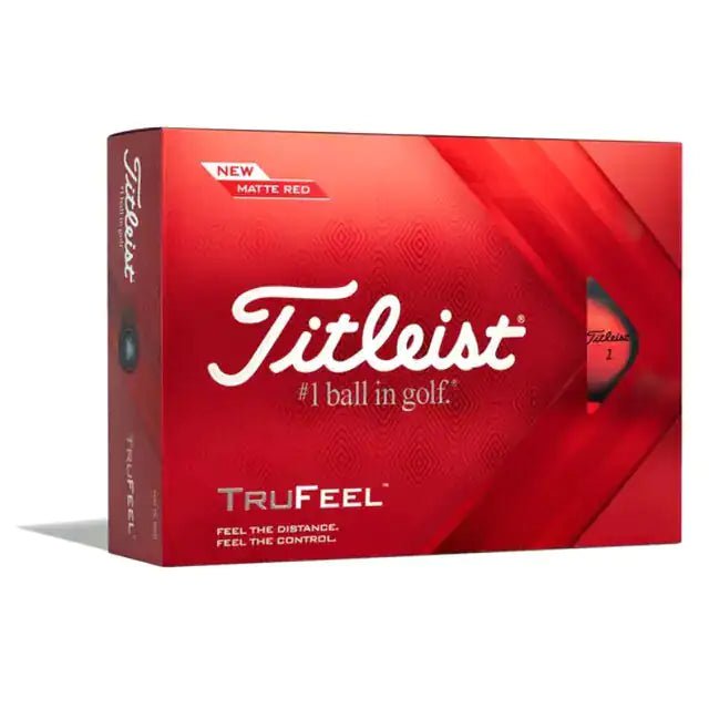 2022 TruFeel Golf Balls, 12 Pack, White - Jaazi Intl