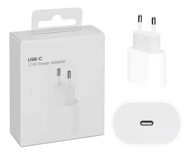 20W USB-C Power Adapter and Cord for iPhone - Jaazi Intl