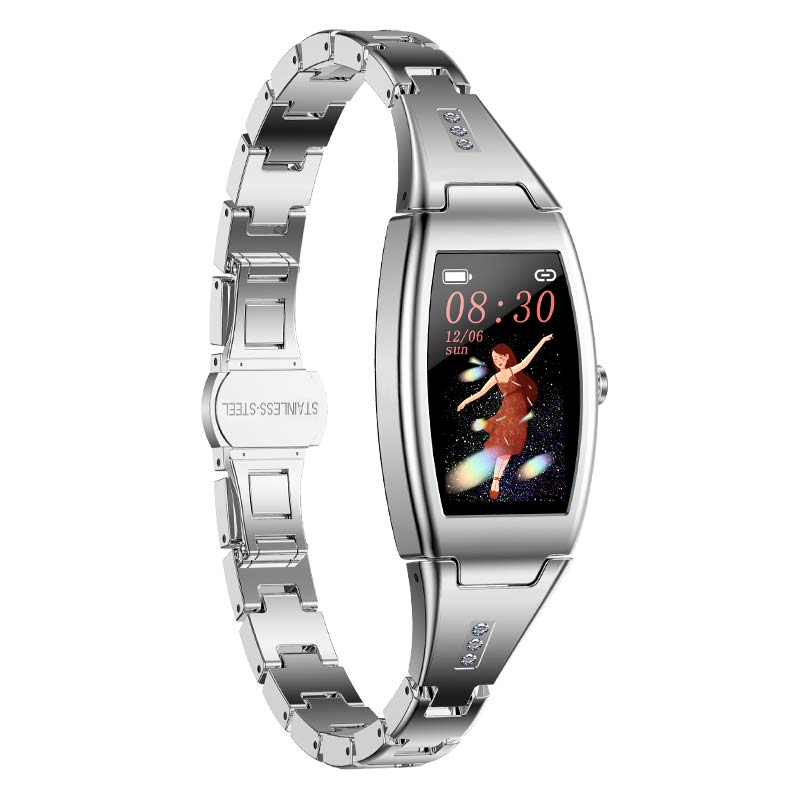 MK26 montre intelligente femmes filles moniteur de fréquence cardiaque dame Smartwatch 