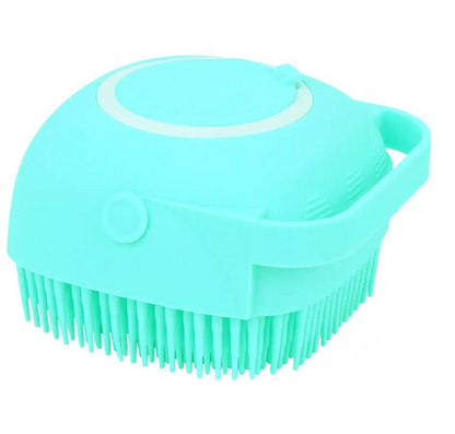 Brosse de bain pour chien en silicone