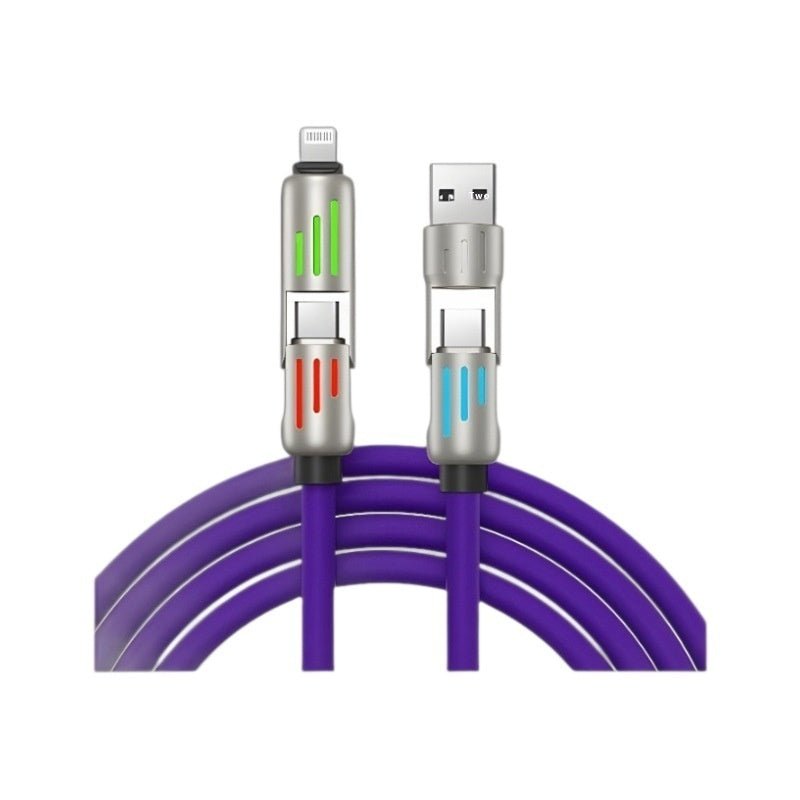 240W Data Cable Fast Charging Two - to - two Charging Cable - Jaazi Intl