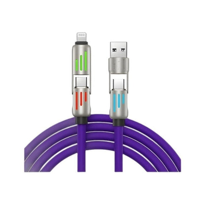 240W Data Cable Fast Charging Two - to - two Charging Cable - Jaazi Intl