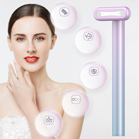 Das neue Beauty Eye Mikrostrom-Massagegerät mit Farblicht-Iontophorese