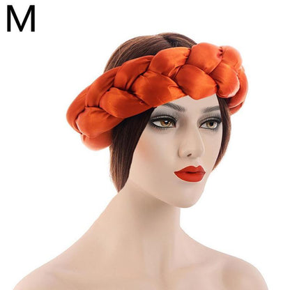 New Fashion Candy Color Women Braids Headbands Elastic Headwear Hair African Female Turban Bands Accessories Bandana Bandag L8y4