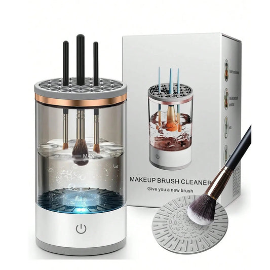 3-in-1 Automatic Makeup Brush Cleaning and Drying Stand - Jaazi Intl