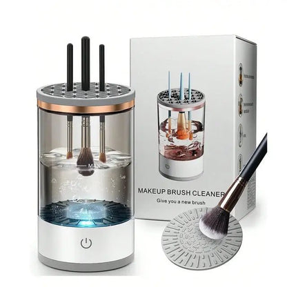 3-in-1 Automatic Makeup Brush Cleaning and Drying Stand - Jaazi Intl