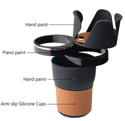 3 in 1 Car Cup Holder - Jaazi Intl