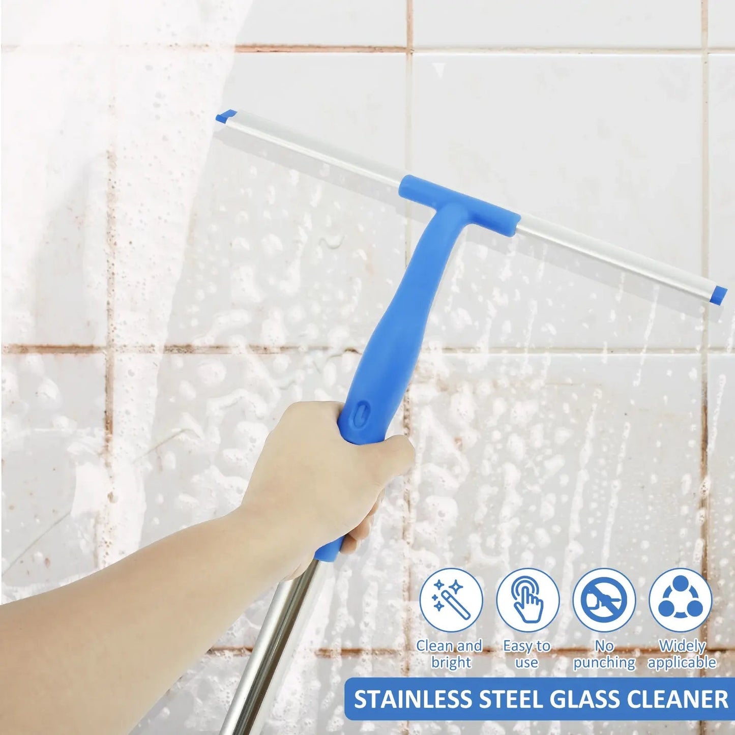 3 in 1 Glass Brush Windows Cleaner - Jaazi Intl