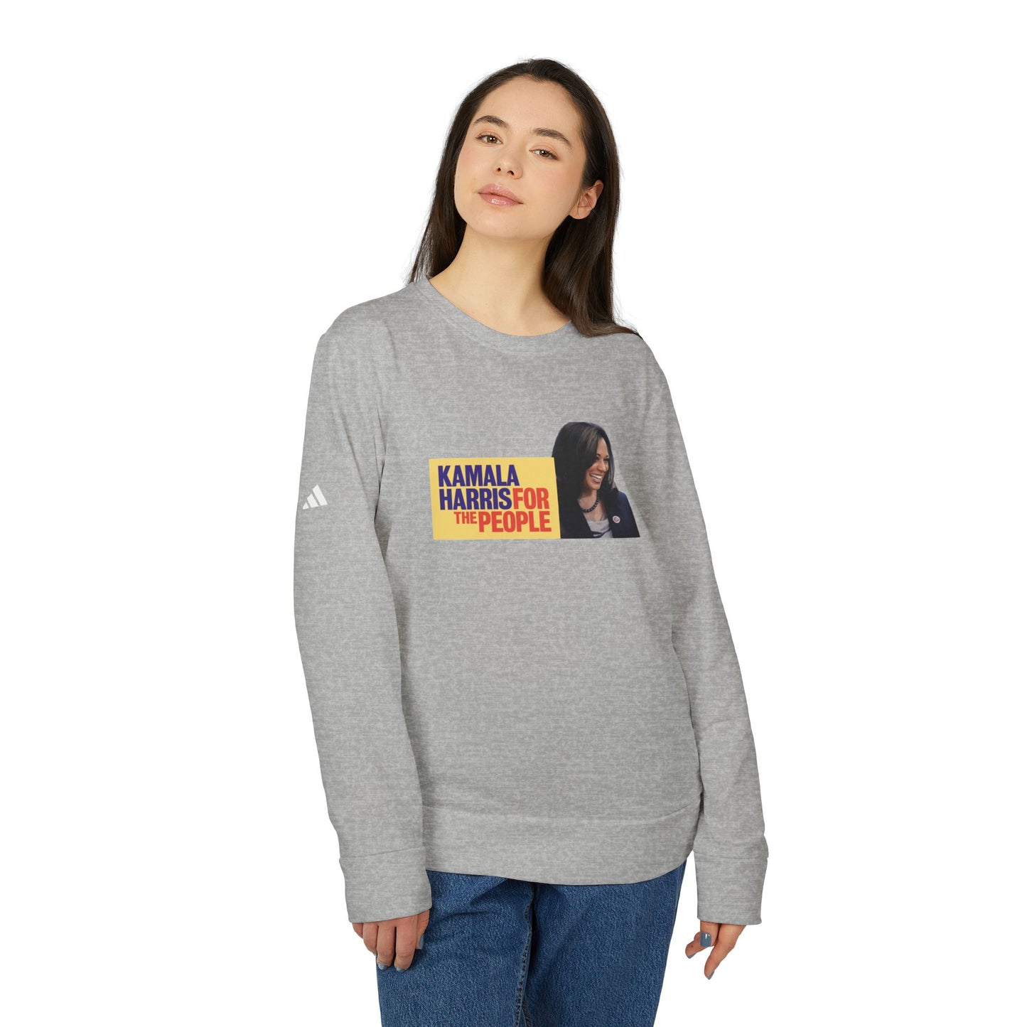 Kamala Harris for the People Unisex Fleece Crewneck Sweatshirt