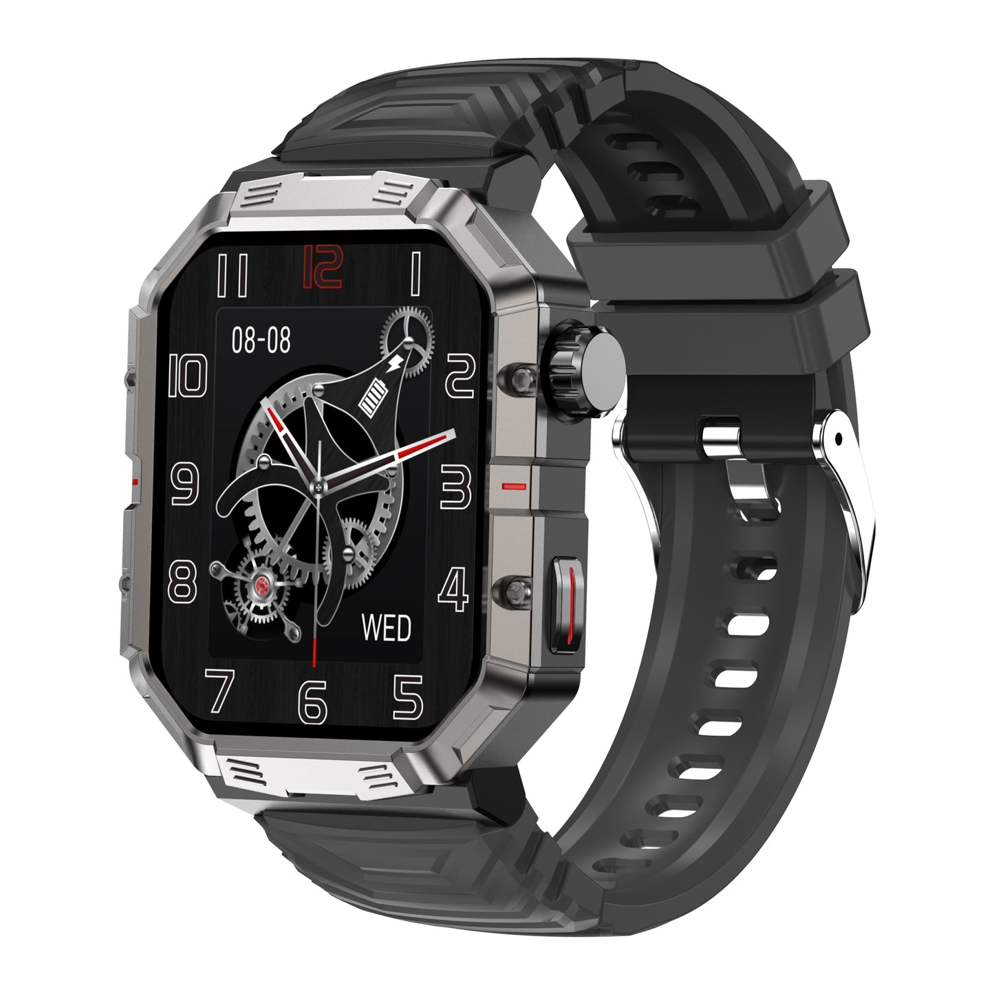 GW55 HD-Bluetooth-Sprachanruf-Smartwatch mit NFC-Multisportmodus-Schlafüberwachung 