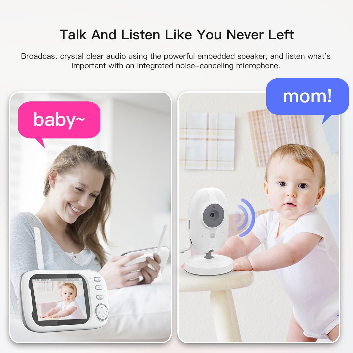 3.5 Inch Digital Baby Care Monitor - Jaazi Intl