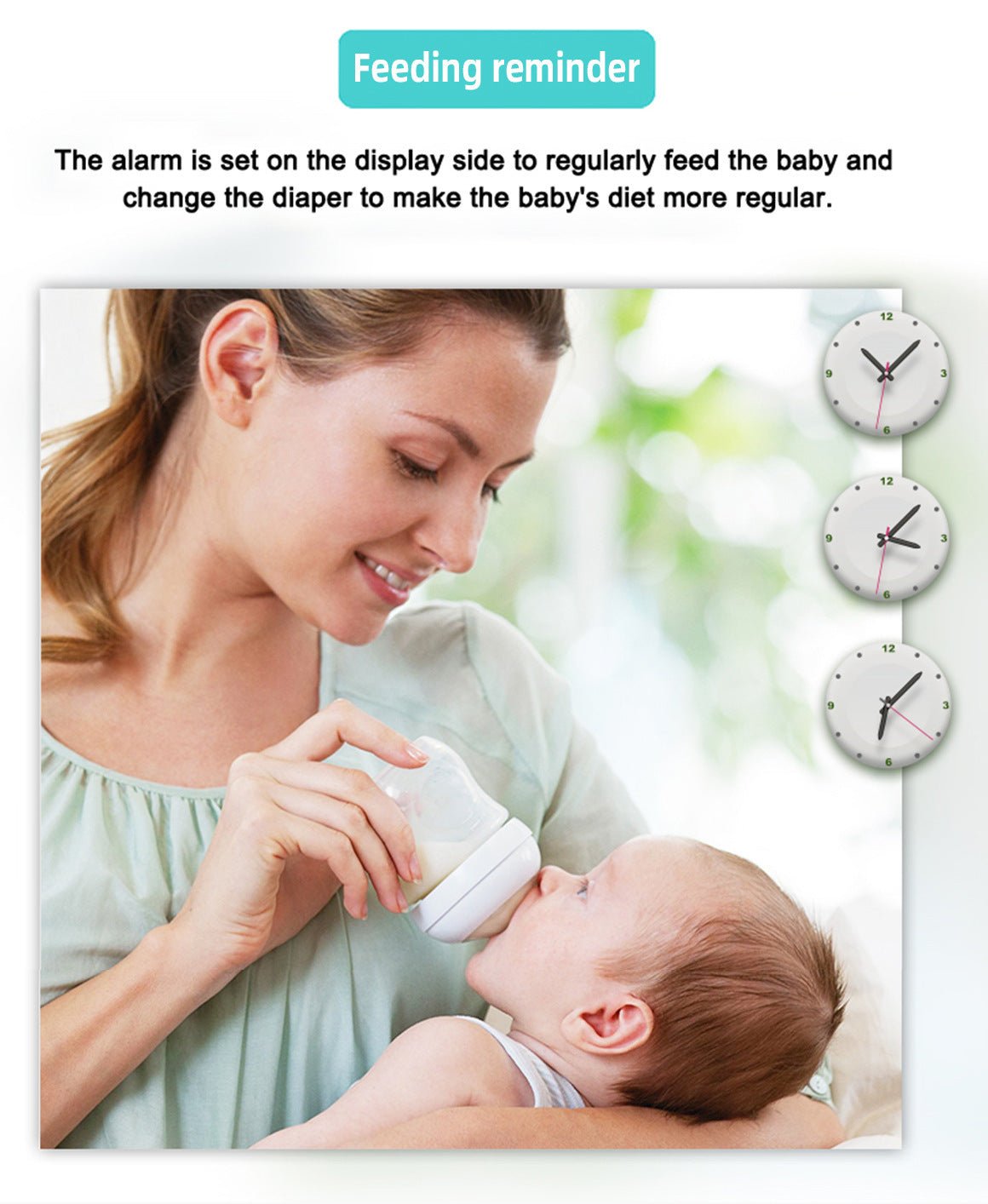 3.5 Inch Digital Baby Care Monitor - Jaazi Intl