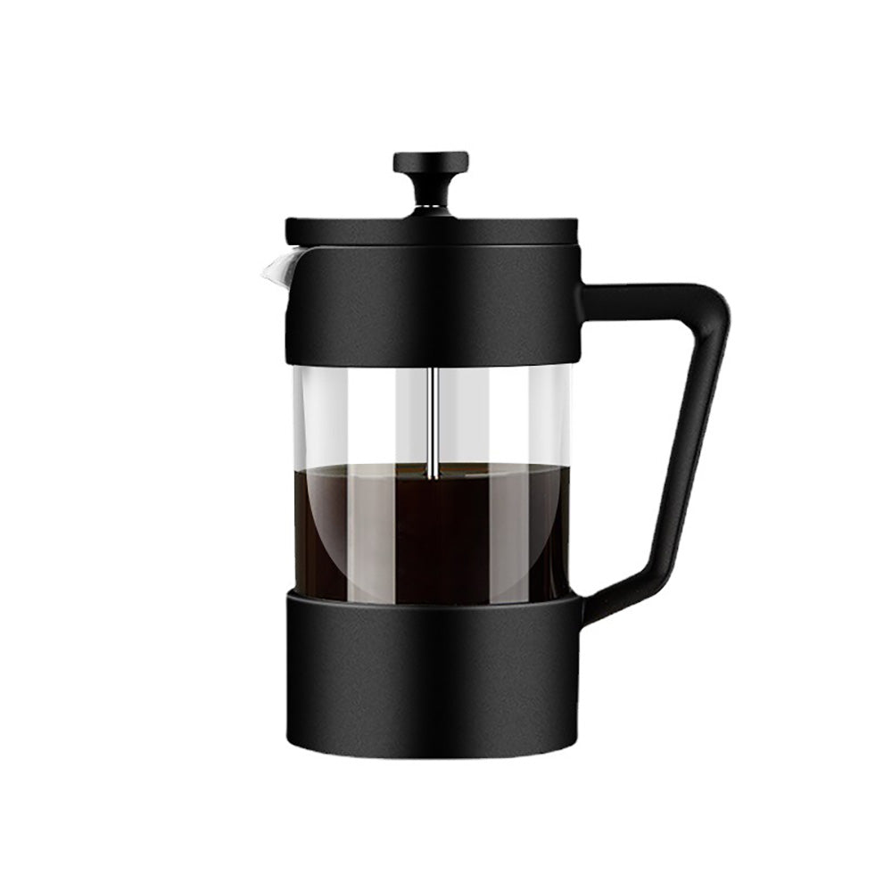 350ML/600ML/1000ML French Press Coffee Maker High Borosilicate Glass House Coffee Brewer Milk Foam Frother Barista Tea Maker - Jaazi Intl