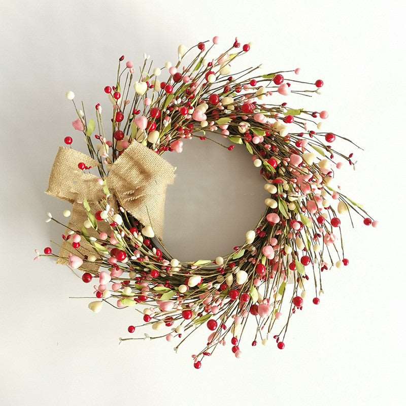 Fruit Bead Tulip Decorative Wreath Garland