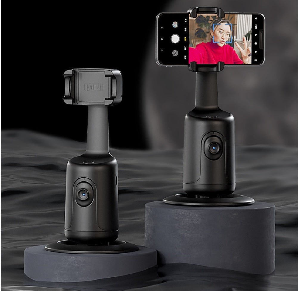 360 Auto Face Tracking Gimbal AI Smart Gimbal Face Tracking Auto Phone Holder For Smartphone Video Vlog Live Stabilizer Tripod - Jaazi Intl